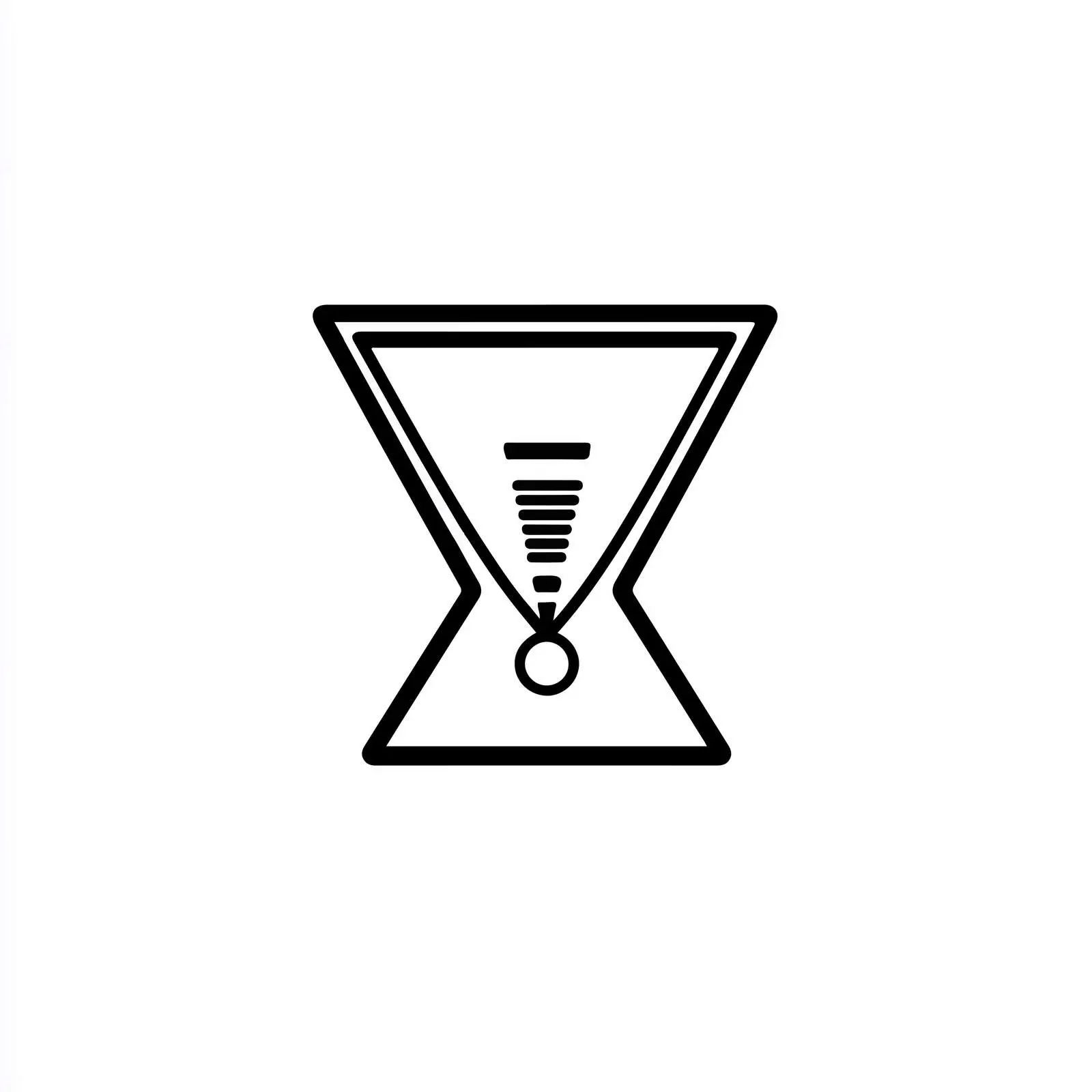 Flat Vector Funnel Icon for Laboratory Equipment — free download from Dotvec