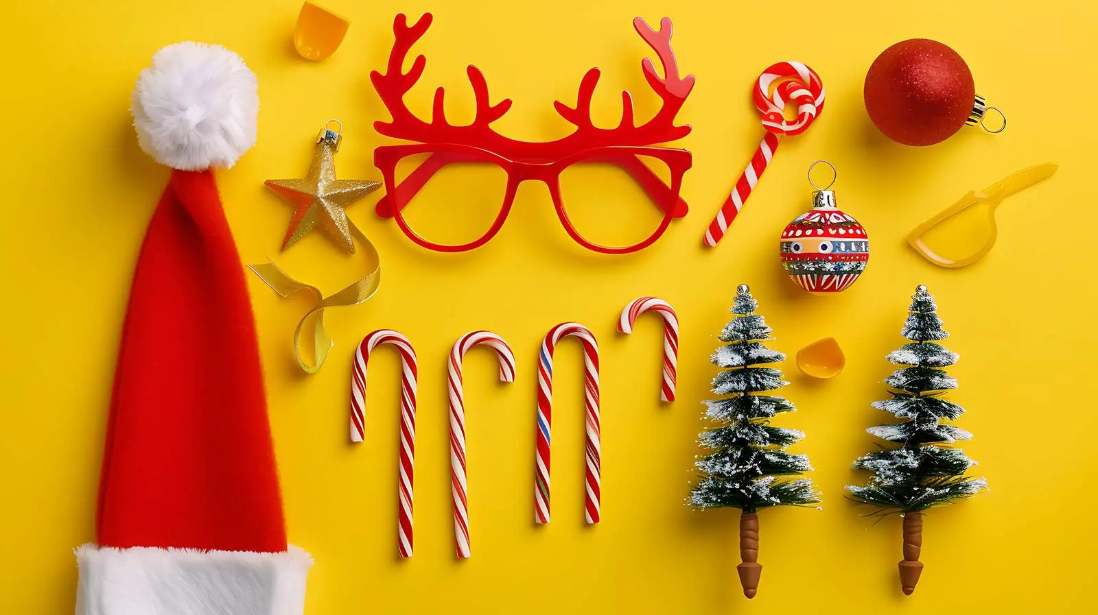 Funny Christmas Accessories for Winter Holidays — free download from Dotvec