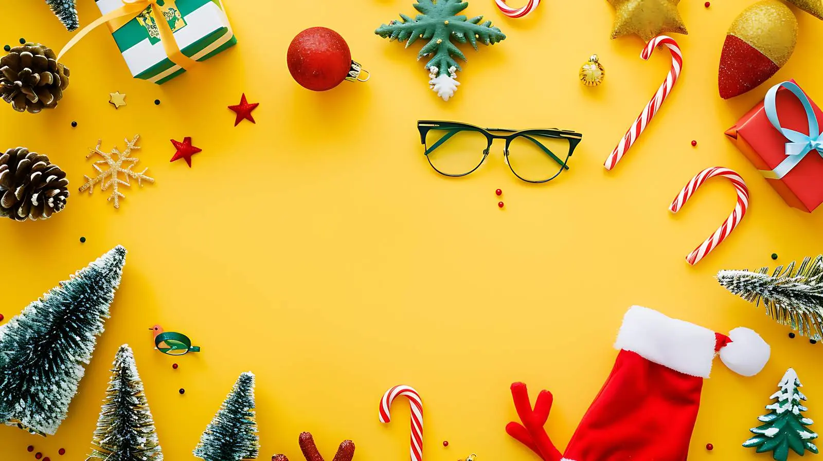 Funny Christmas Accessories for Winter Holidays – free winter theme image from Dotvec