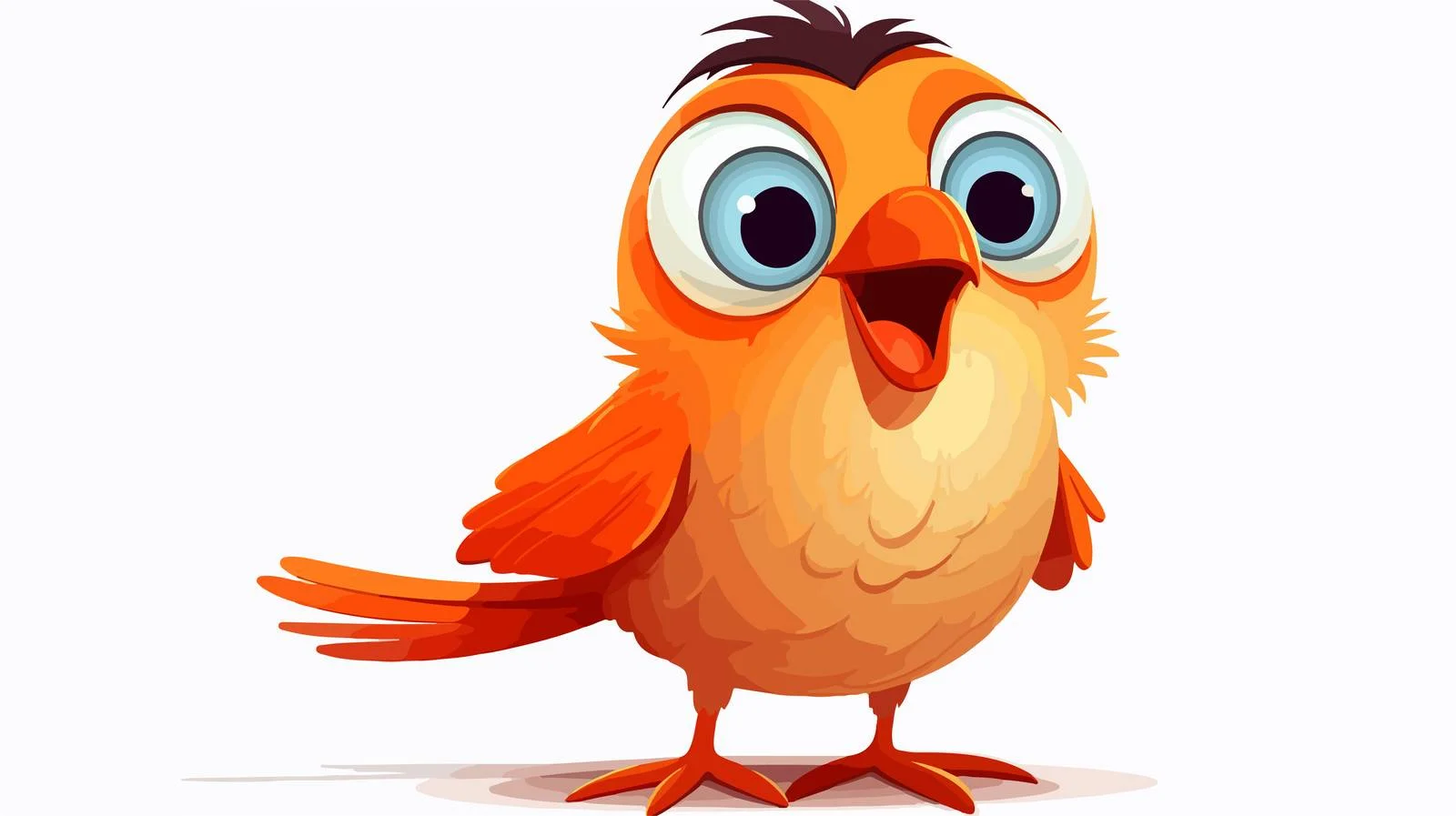 Whimsical Bird Stock Illustration — free download from Dotvec