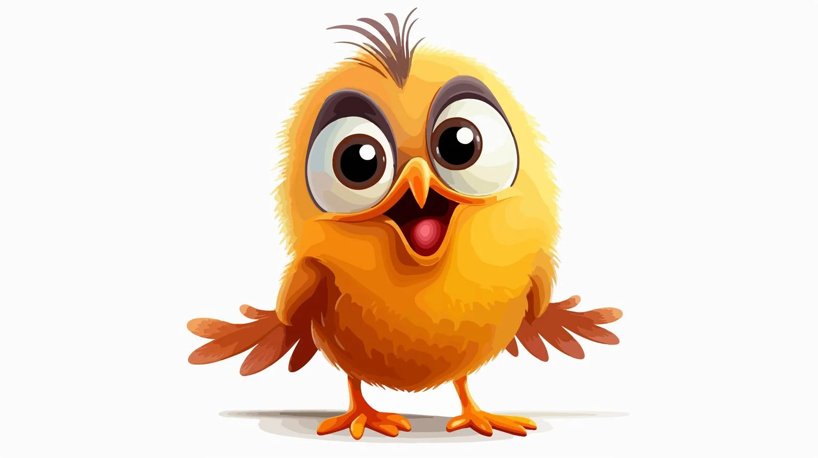 Humorous Bird Vector Illustration — free download from Dotvec