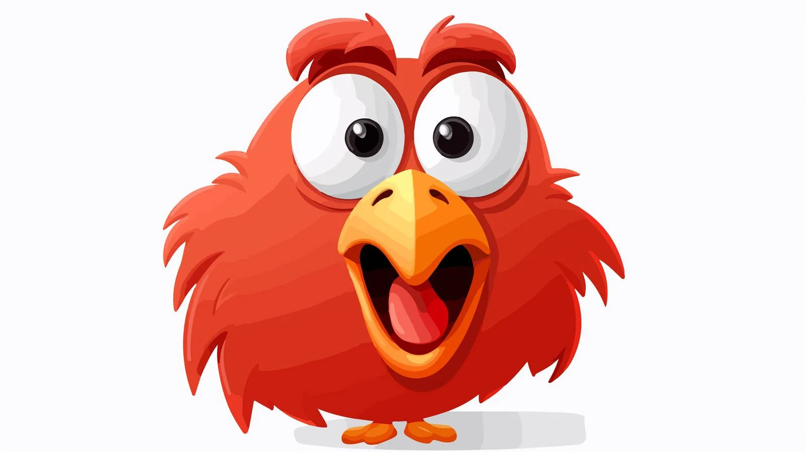 Playful Chicken Speech Bubble Illustration — free download from Dotvec