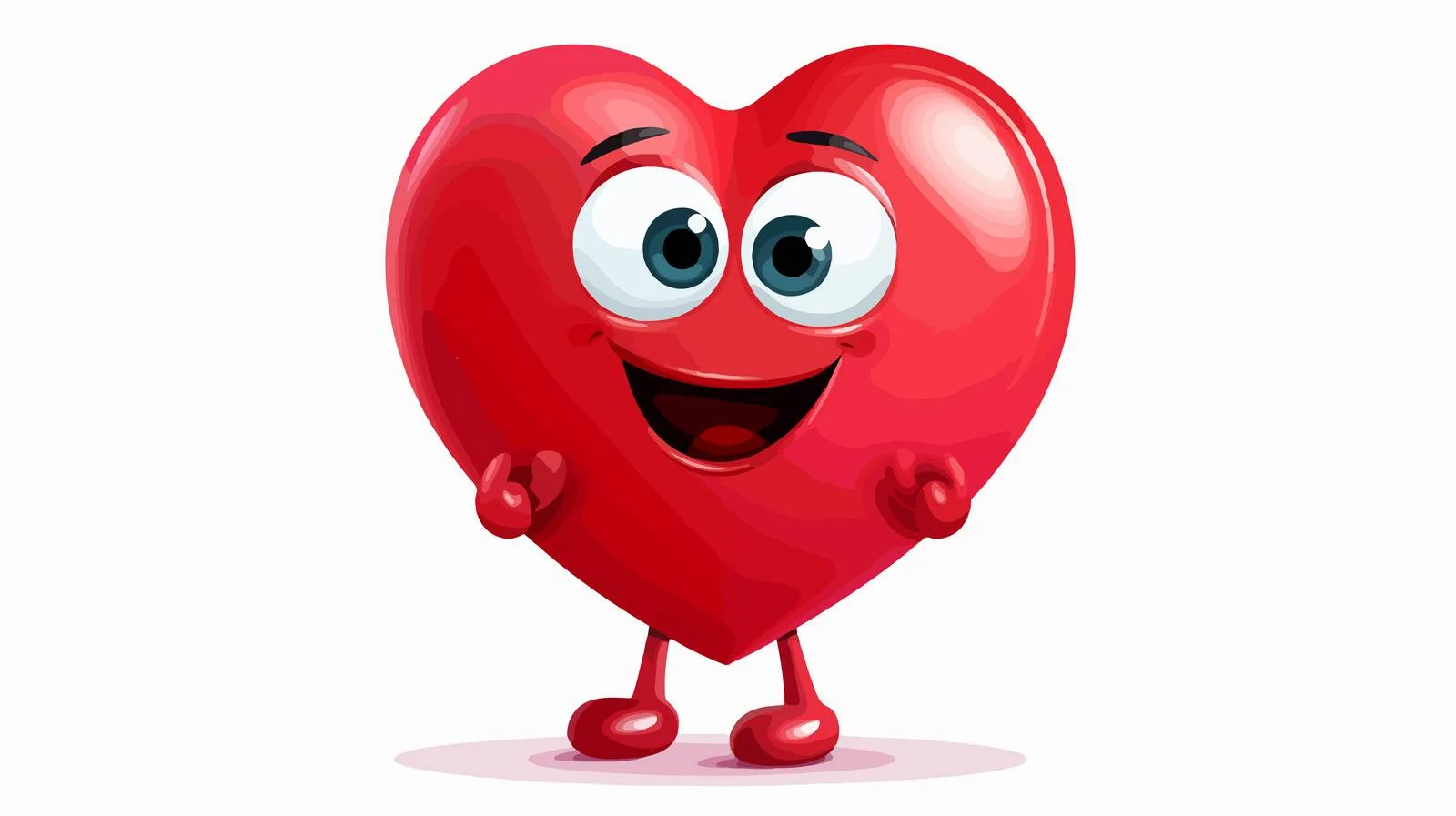 Humorous Heart Stock Vector Illustration — free download from Dotvec