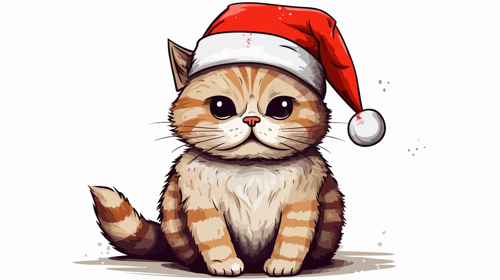 Humorous Cat Cartoon Illustration — free download from Dotvec