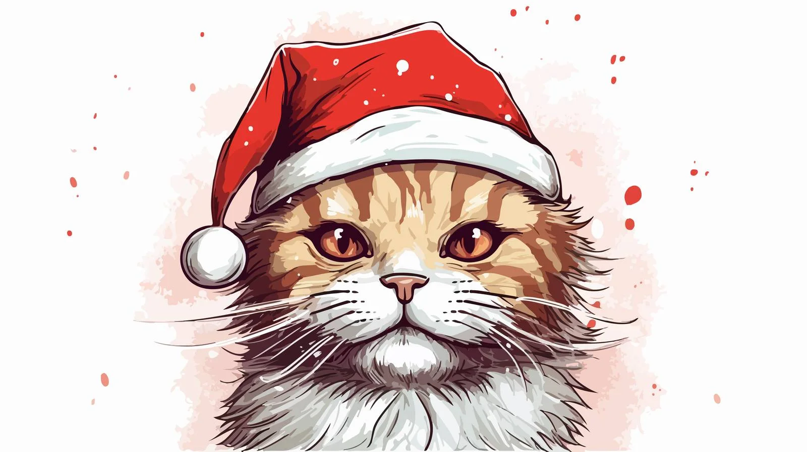 Whimsical Cat Cartoon Illustration — free download from Dotvec