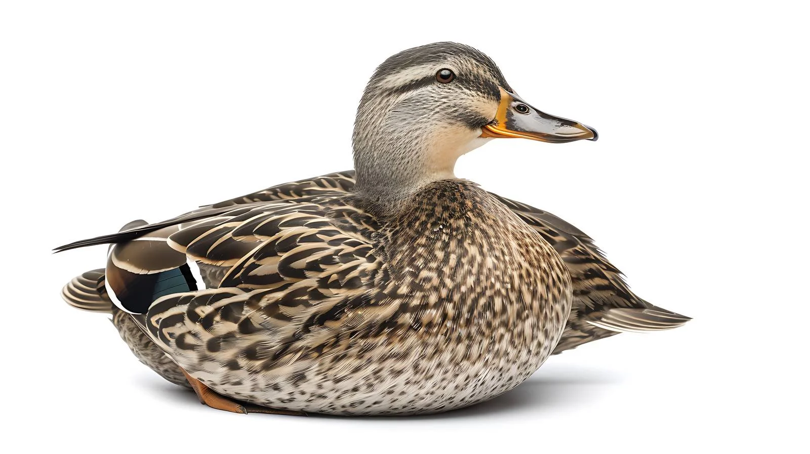 Elegant Gadwall Female Bird Close-Up View — free download from Dotvec