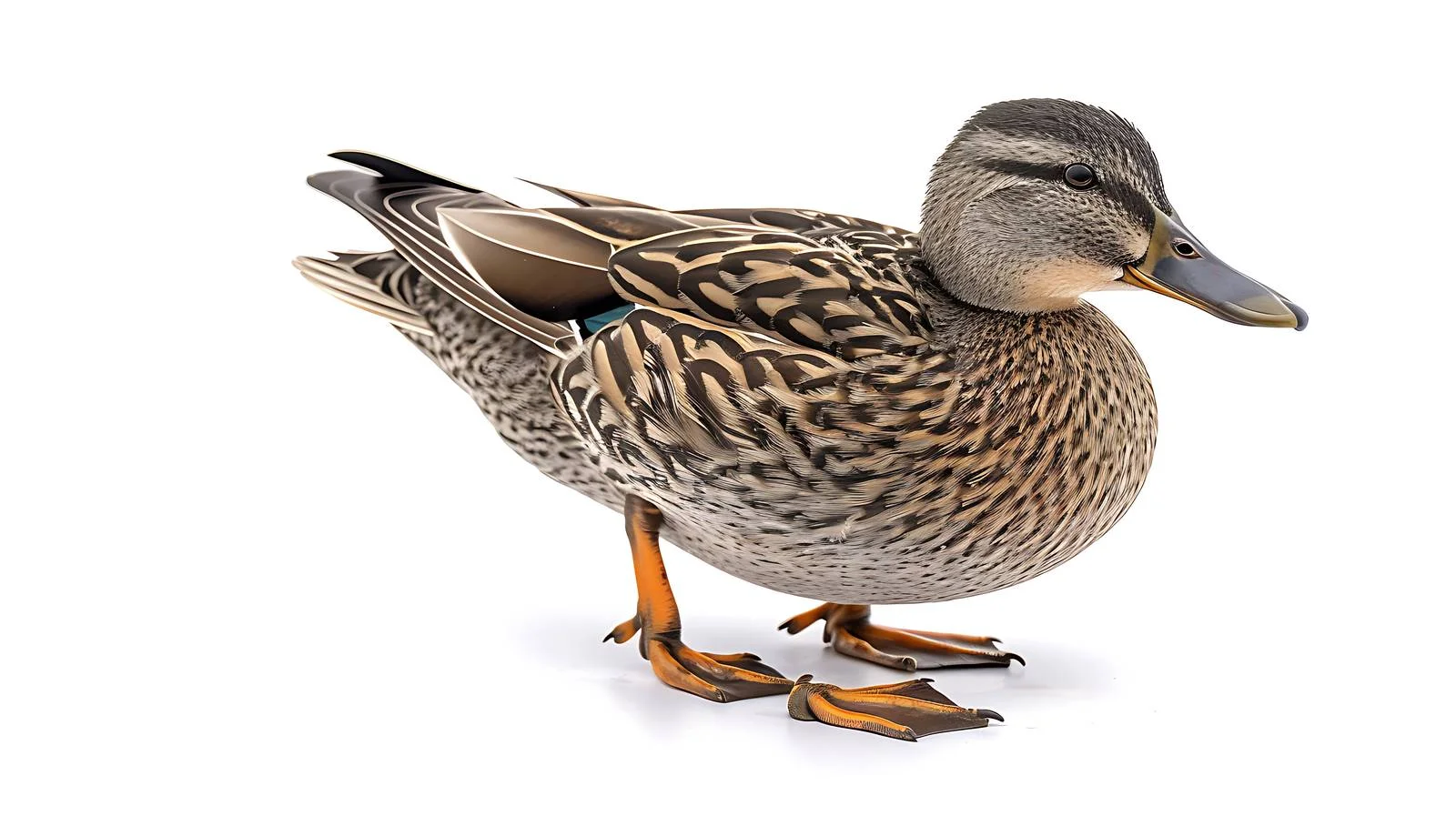 Close-up of Female Gadwall Bird — free download from Dotvec