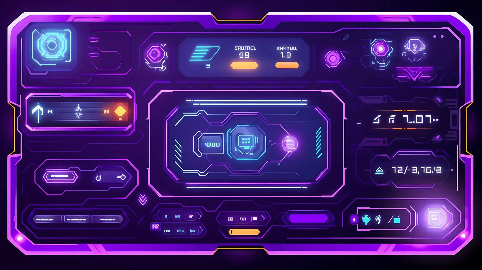 Twitch Streaming Overlay Panels — free download from Dotvec