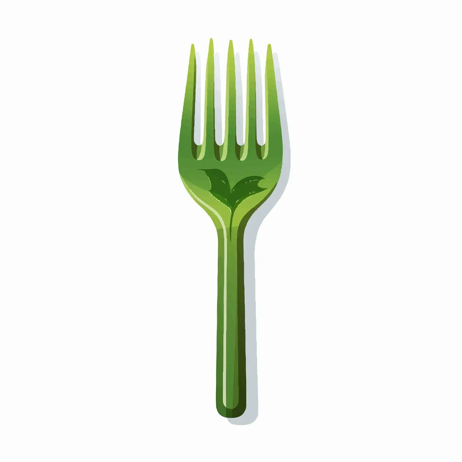 Garden Fork Vector Illustration on White Background — free download from Dotvec