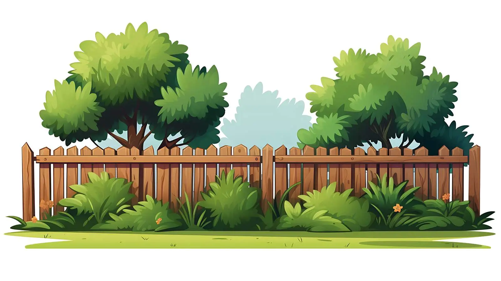 Serene Garden Backyard View — free download from Dotvec