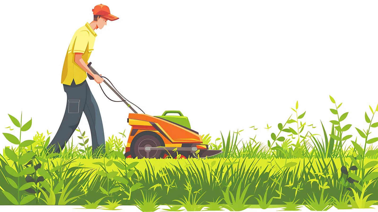 Lawn Mowing and Landscape Design — free download from Dotvec