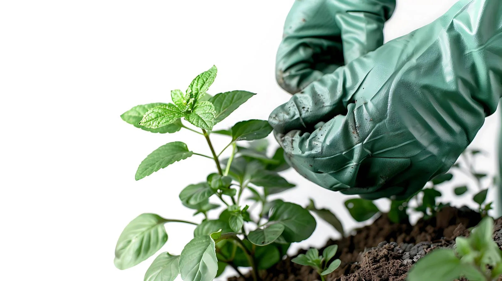 Gardener Glove Preparation for Planting — free download from Dotvec