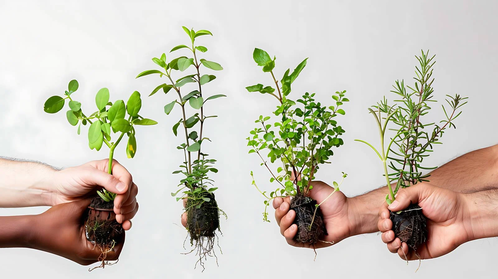 Gardeners Collecting Plants for Planning — free download from Dotvec