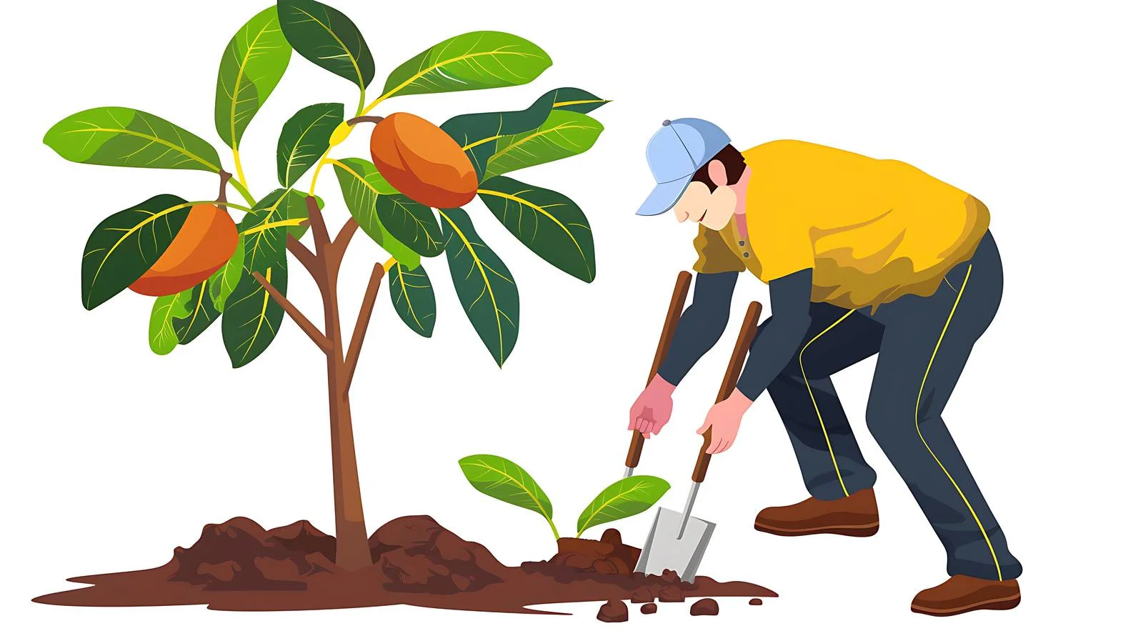 Planting Mango Trees — free download from Dotvec