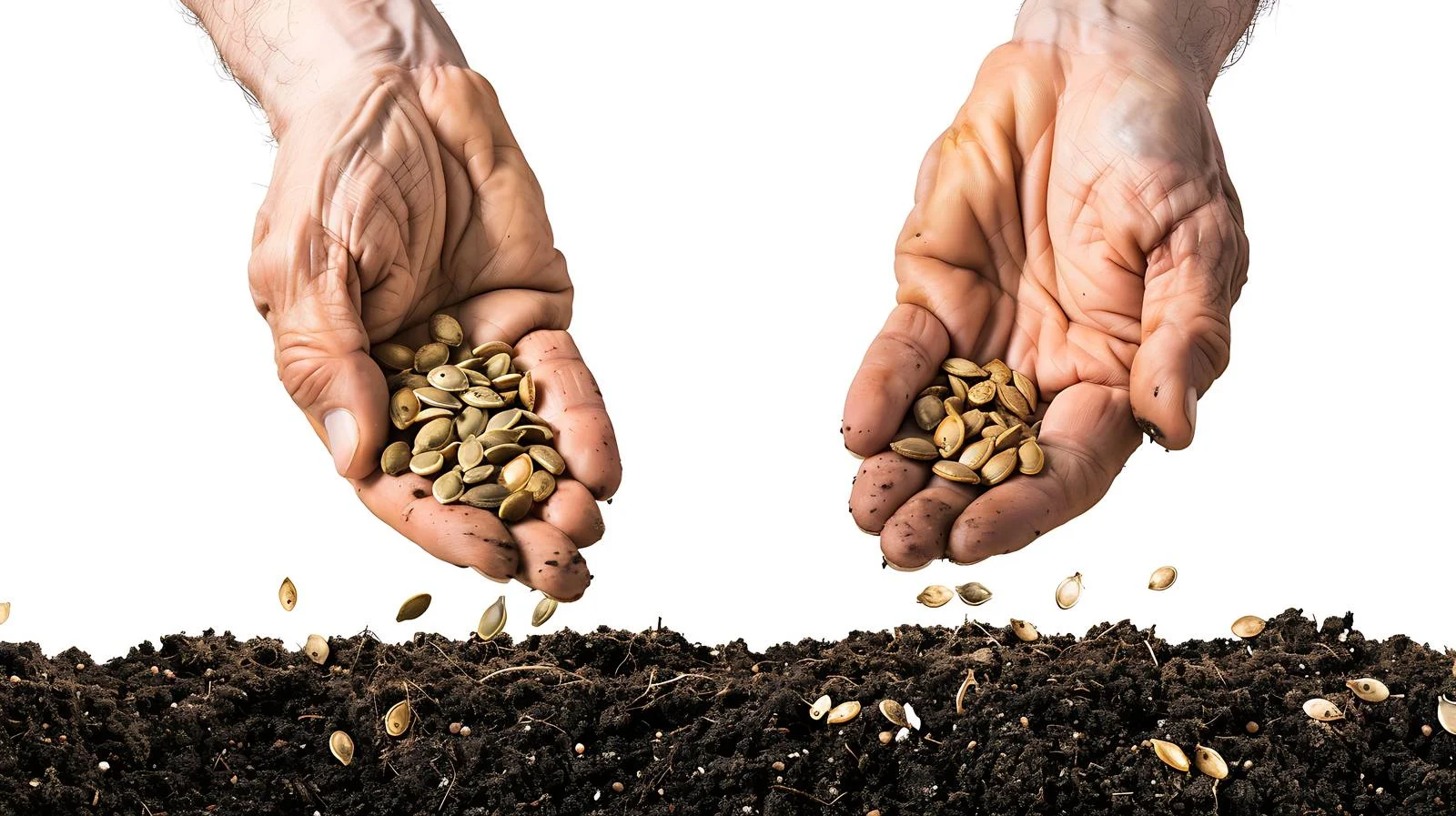 Harvesting Pumpkin Seeds — free download from Dotvec