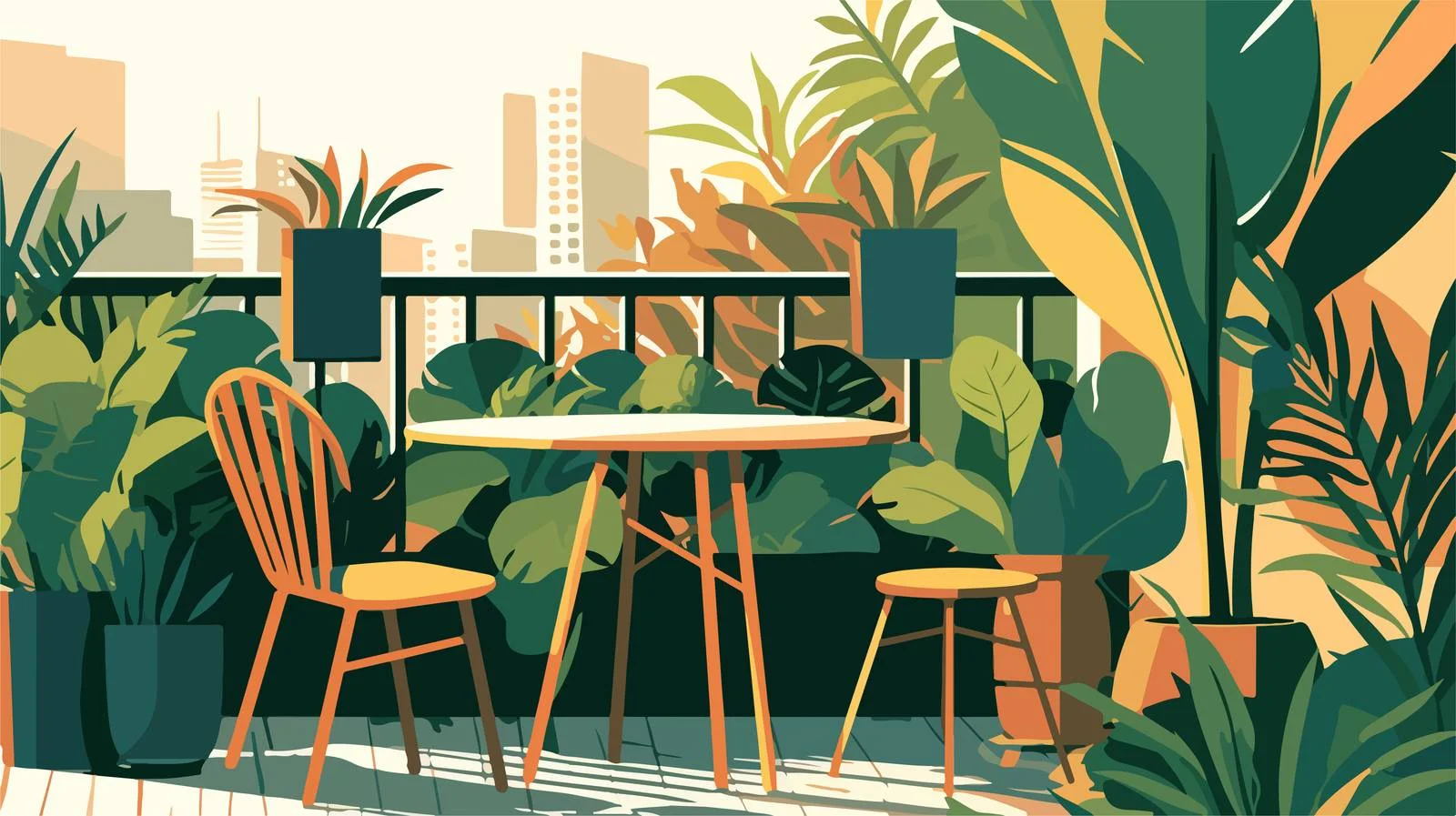 Elevated Gardens on Balconies and Roofs — free download from Dotvec