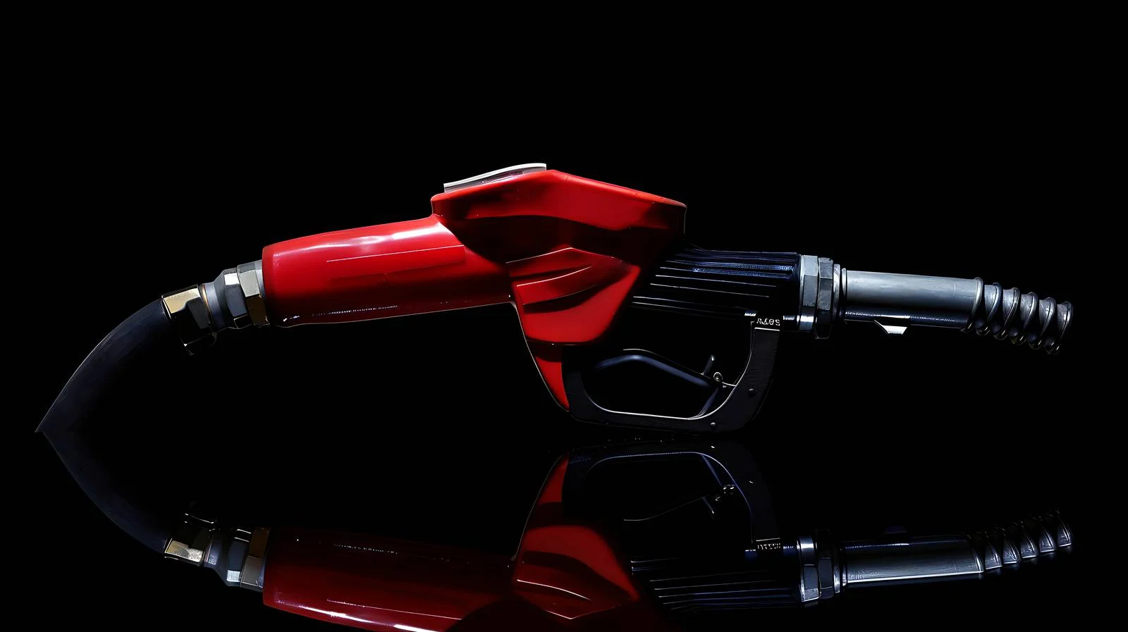 Modern Gas Pump Nozzle with Red Handle — free download from Dotvec