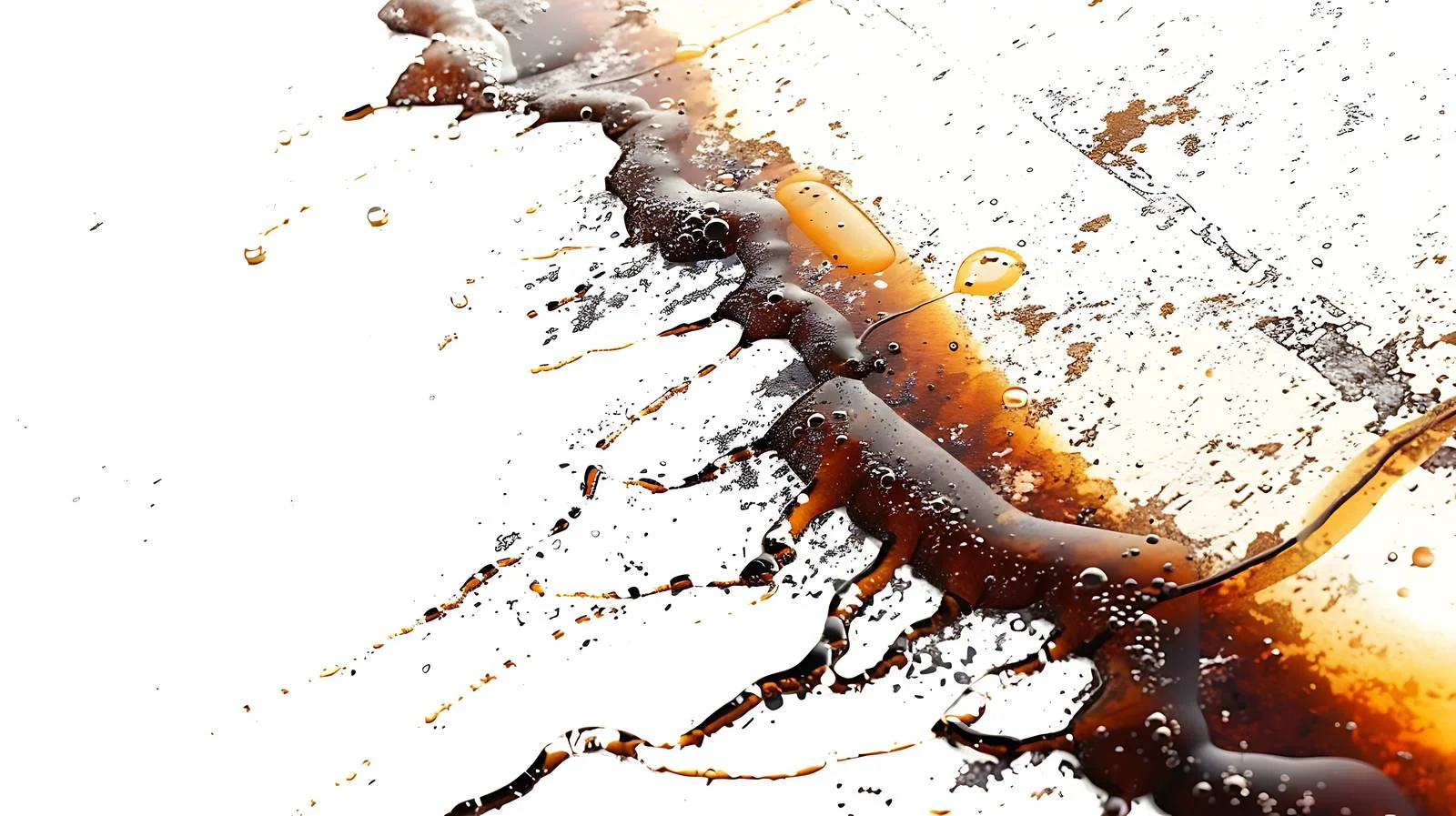 Environmental Impact: Gasoline Spill on Roadway — free download from Dotvec