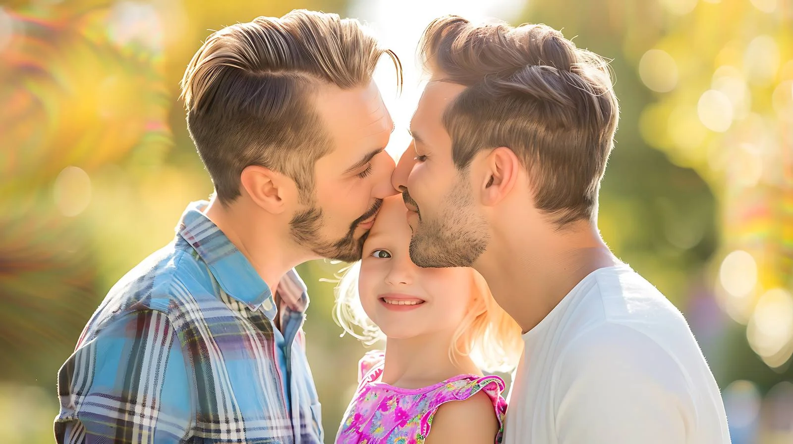 Loving Family Moment in Garden — free download from Dotvec