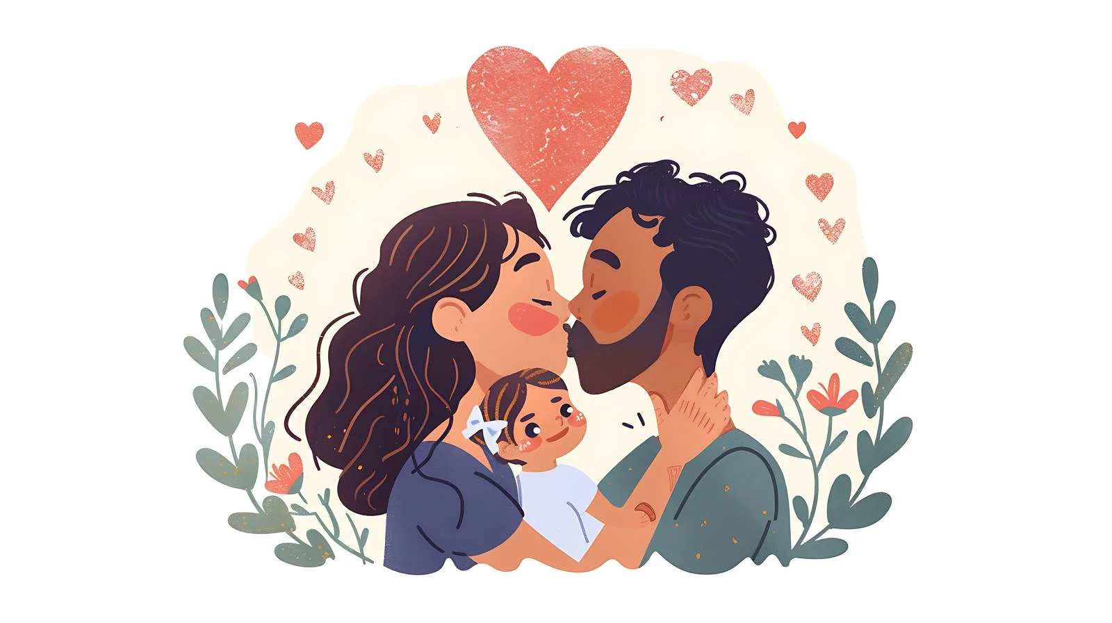 Loving Family Moment Outdoors — free download from Dotvec