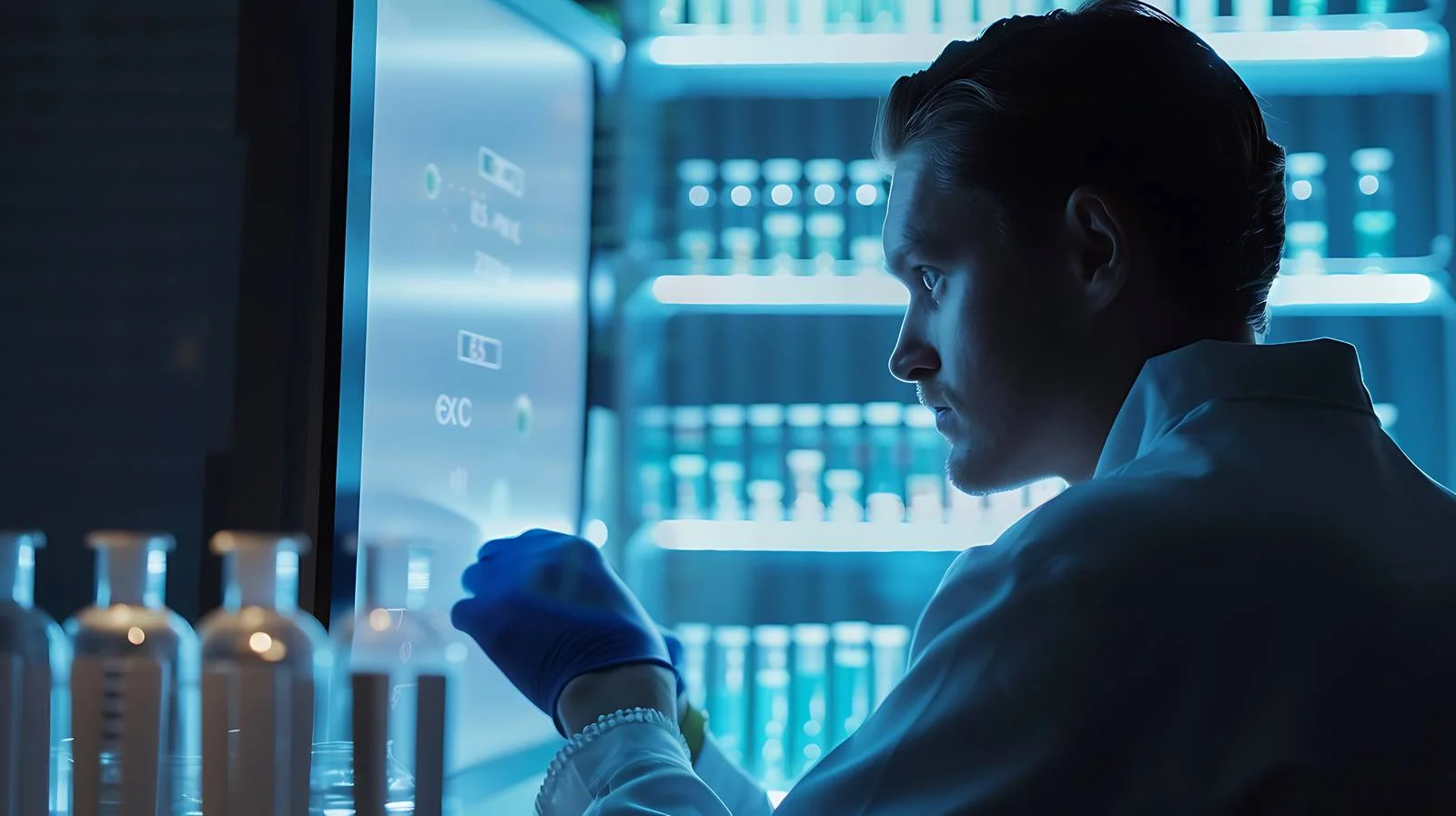 Scientist Studying Cells Cultivation – free biologist image from Dotvec