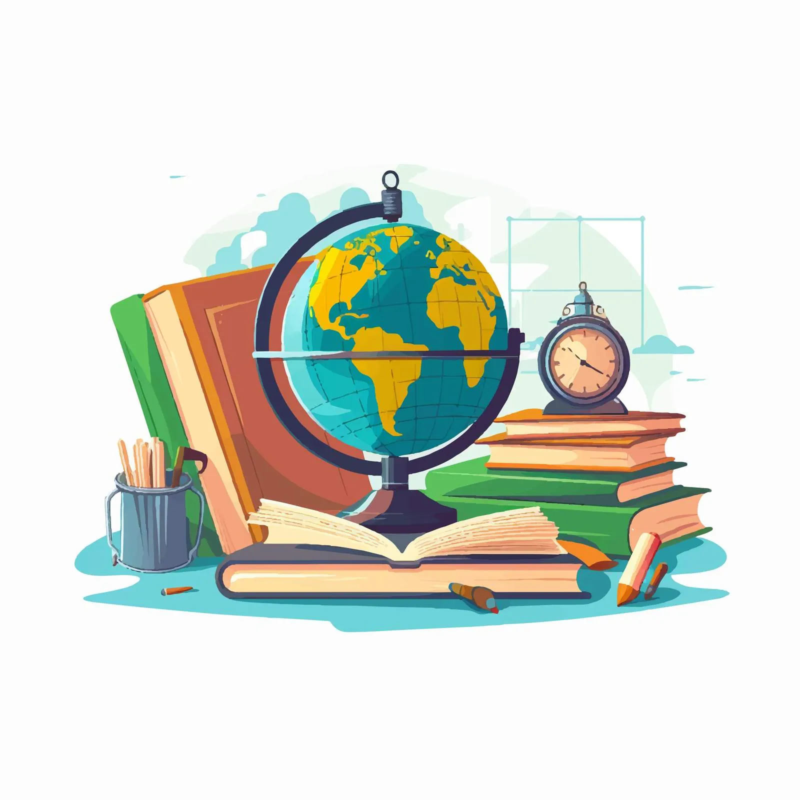 Geography Education Concept for Science Curriculum — free download from Dotvec