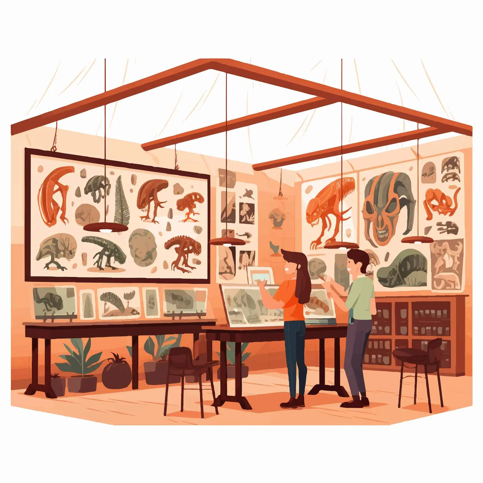 Geology and Paleontology Classroom Visual Resources — free download from Dotvec