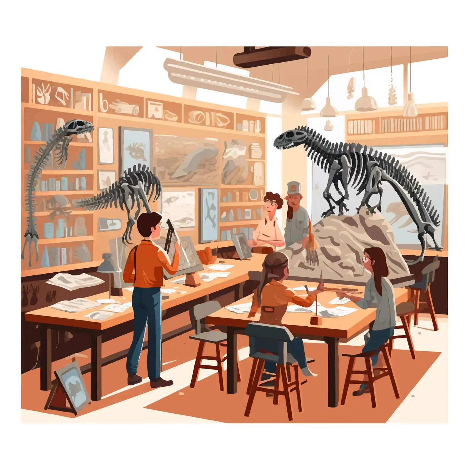 Geology and Paleontology Classroom Resources — free download from Dotvec