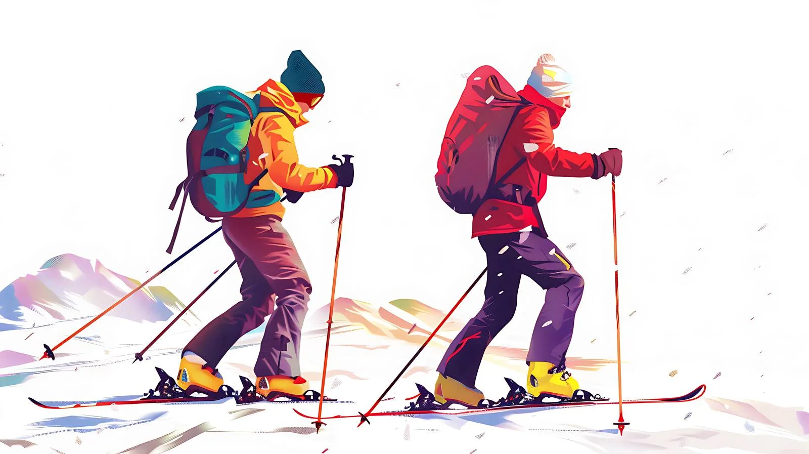 Gudauri Ski Tour with Two People — free download from Dotvec