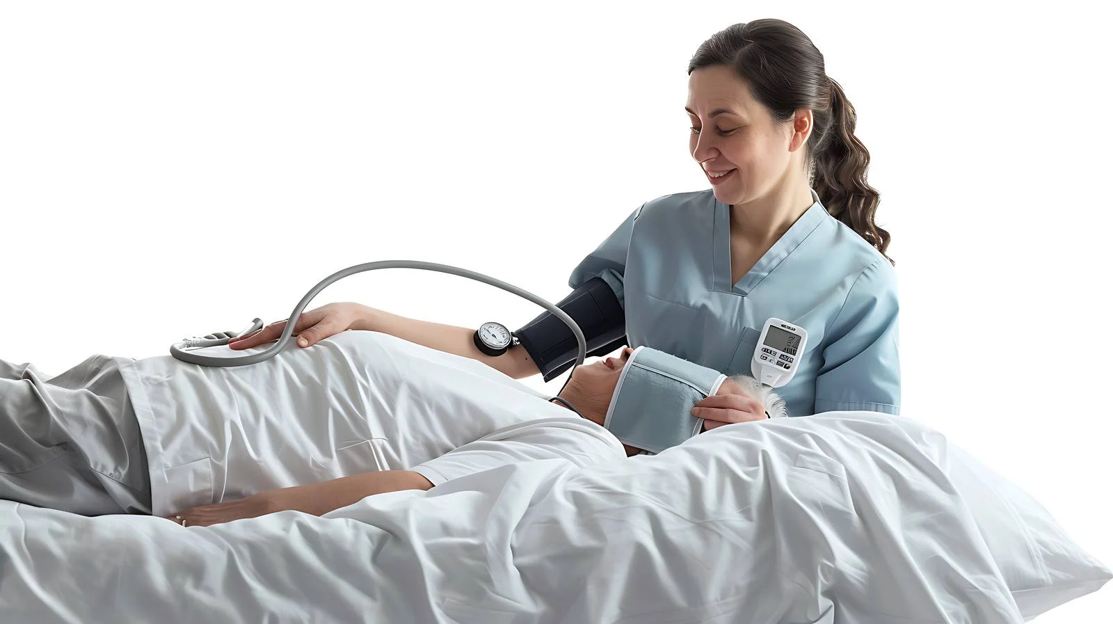 Clinical Blood Pressure Measurement by Geriatric Nurse — free download from Dotvec