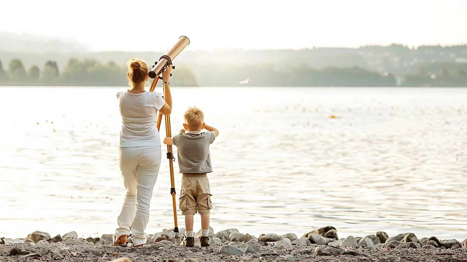 Family Enjoying Lake Constance in Germany — free download from Dotvec