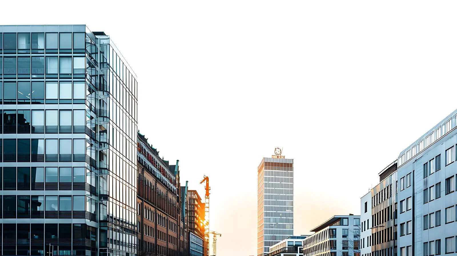 Panoramic Hamburg Cityscape — free download from Dotvec