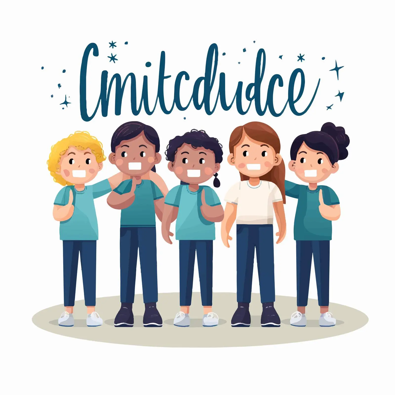 Get Vaccinated Cartoon Style Design — free download from Dotvec