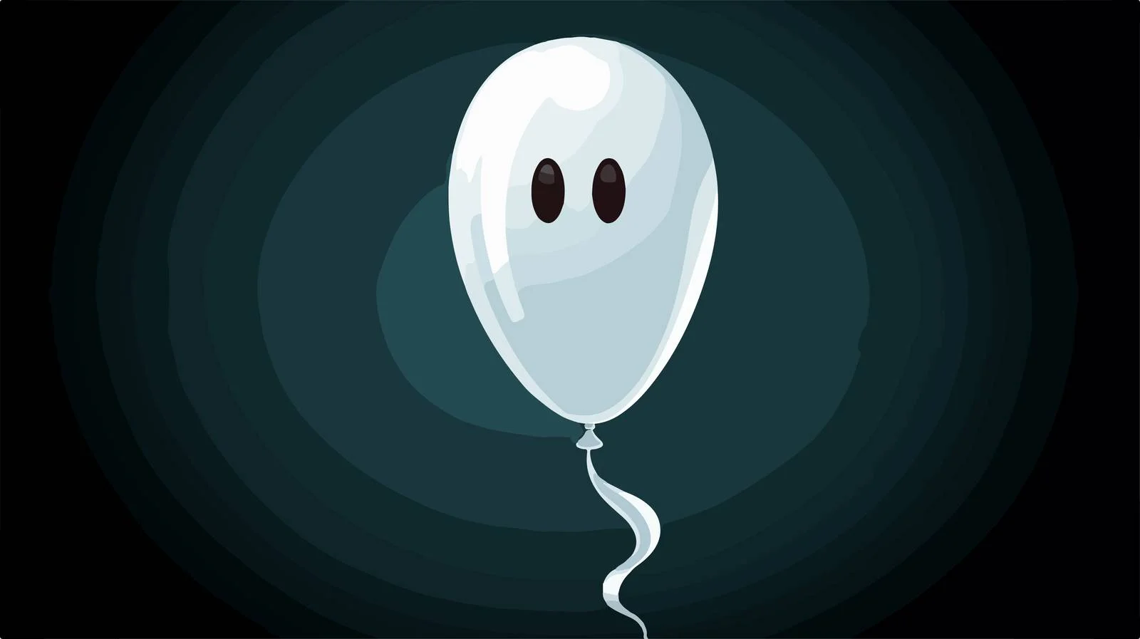 Ghost with Thought Cartoon Illustration — free download from Dotvec