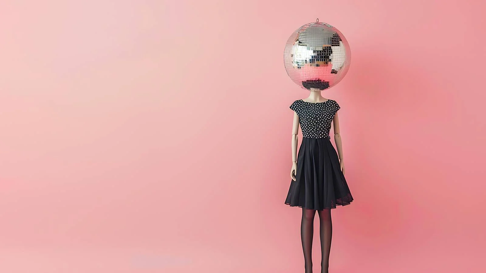 Disco Doll Pin Decoration Image — free download from Dotvec