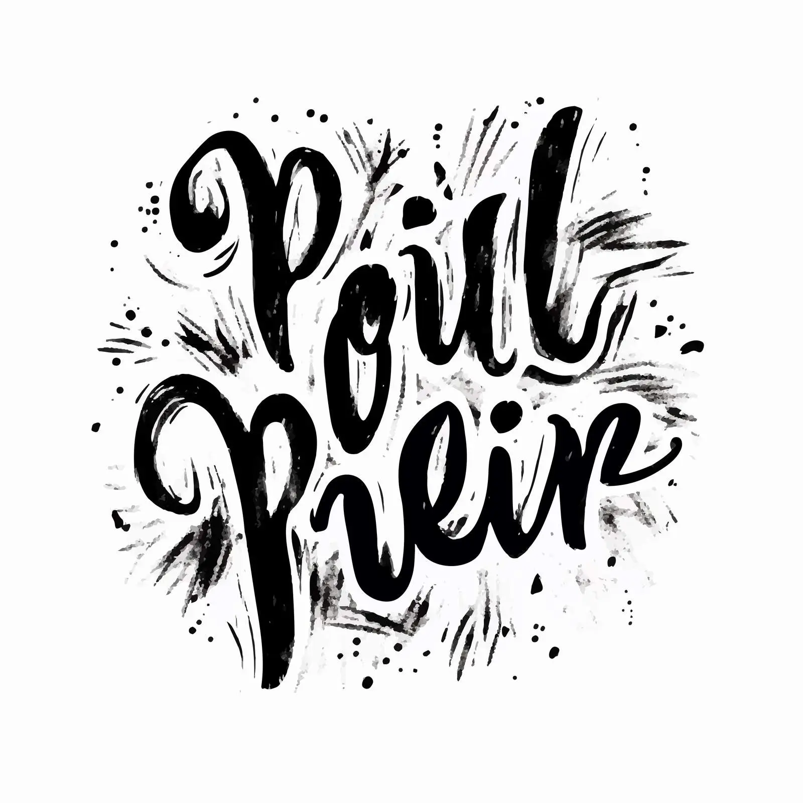 Handwritten Girl Power Grunge Typography Vector – free feminism image from Dotvec