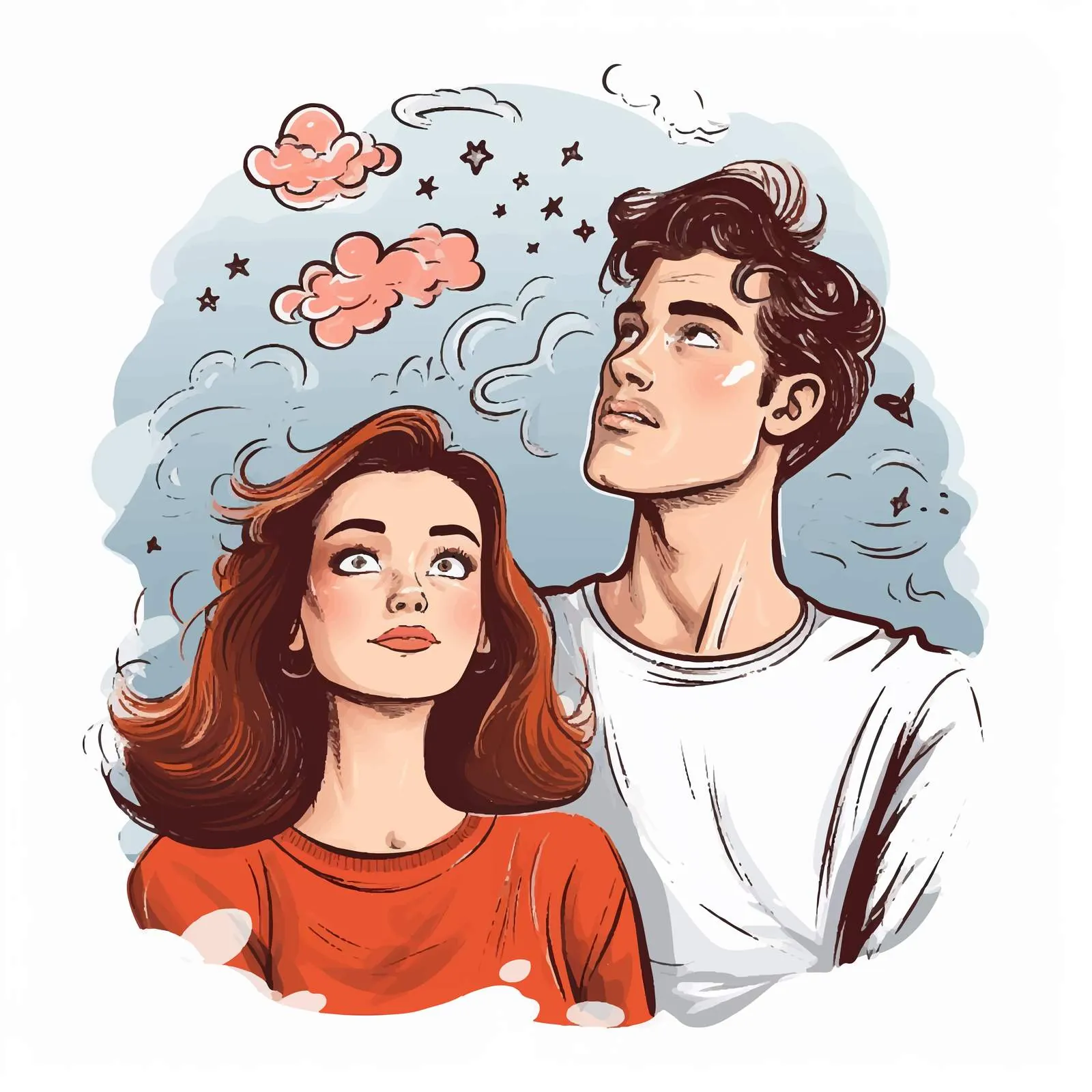 Woman Dreaming of Her Love — free download from Dotvec