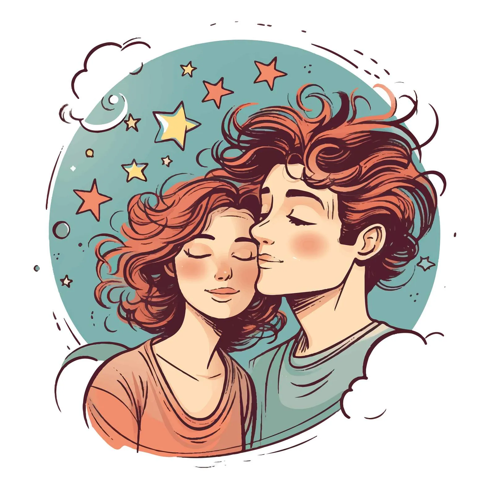 Woman Dreaming of Love and Connection — free download from Dotvec