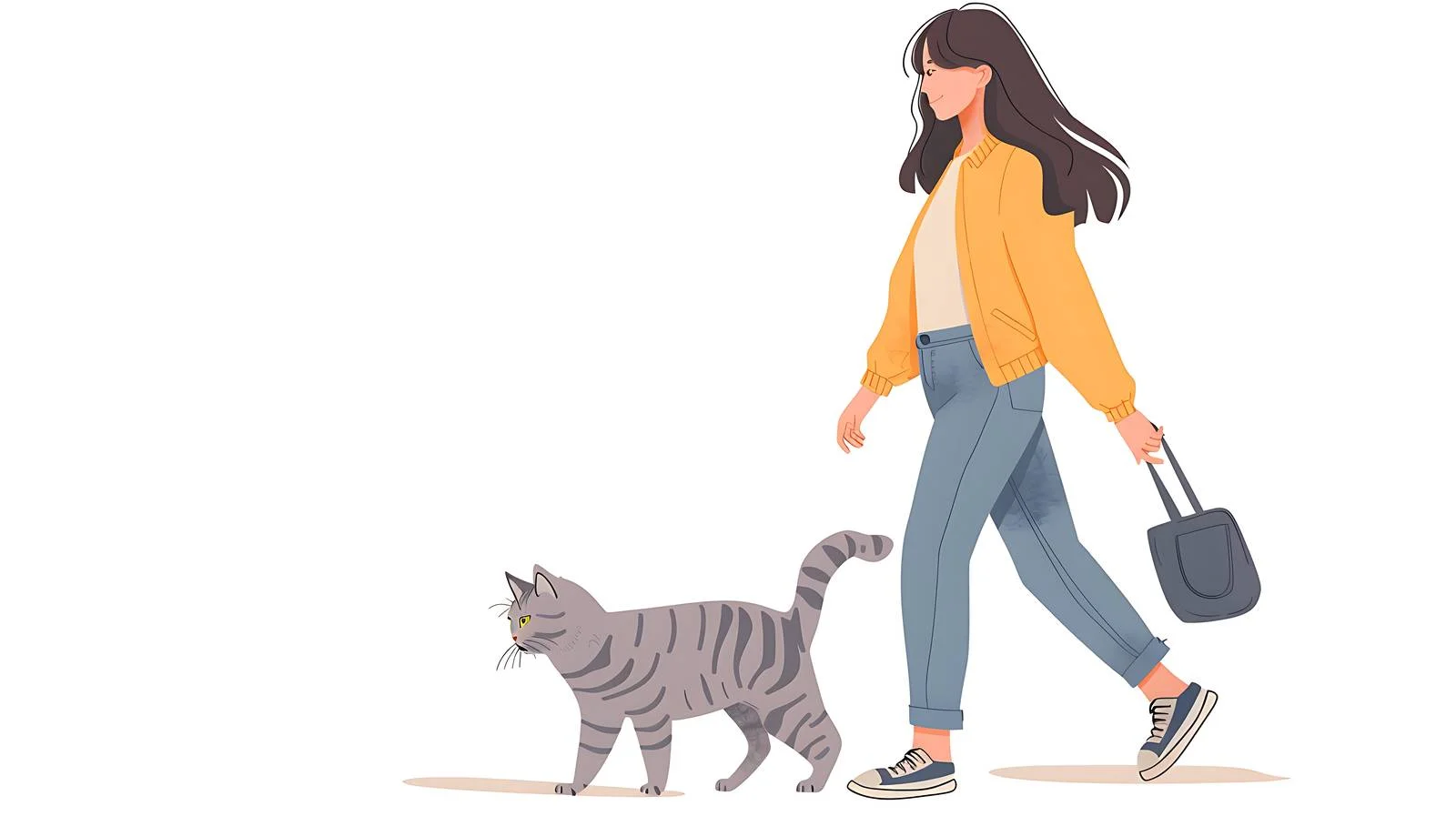 Home Stroll with British Shorthair Cat — free download from Dotvec