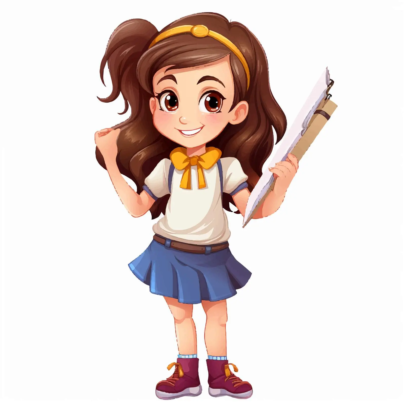 School Preparation Checklist Vector Illustration — free download from Dotvec