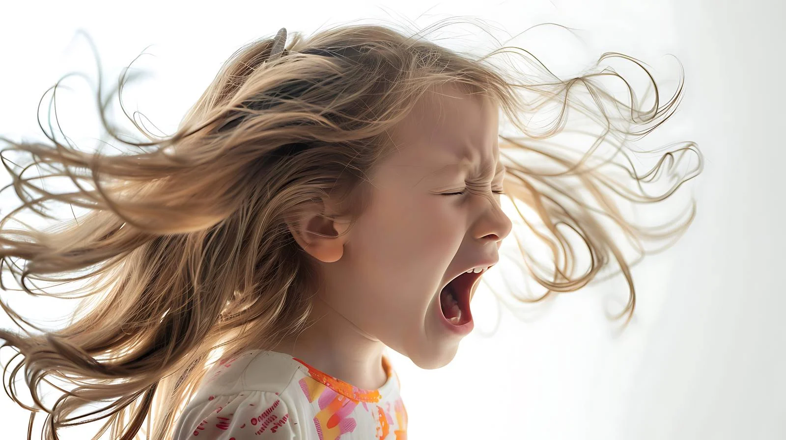 Expressive Woman Isolated Portrait — free download from Dotvec