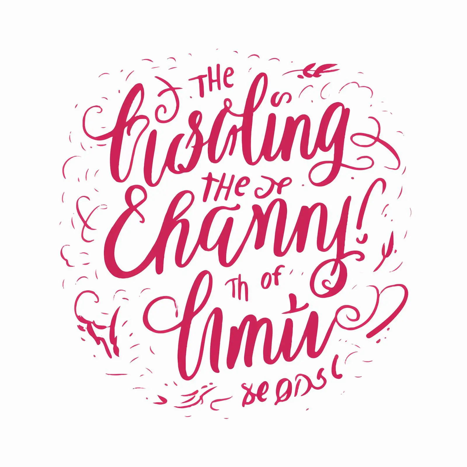 Girls Can Do Anything Handwritten Vector — free download from Dotvec