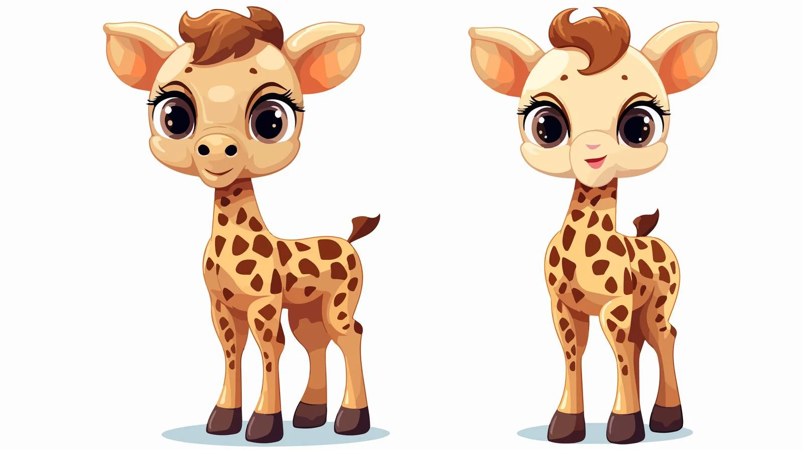 Premium Giraffe Animal Doll — free download from Dotvec