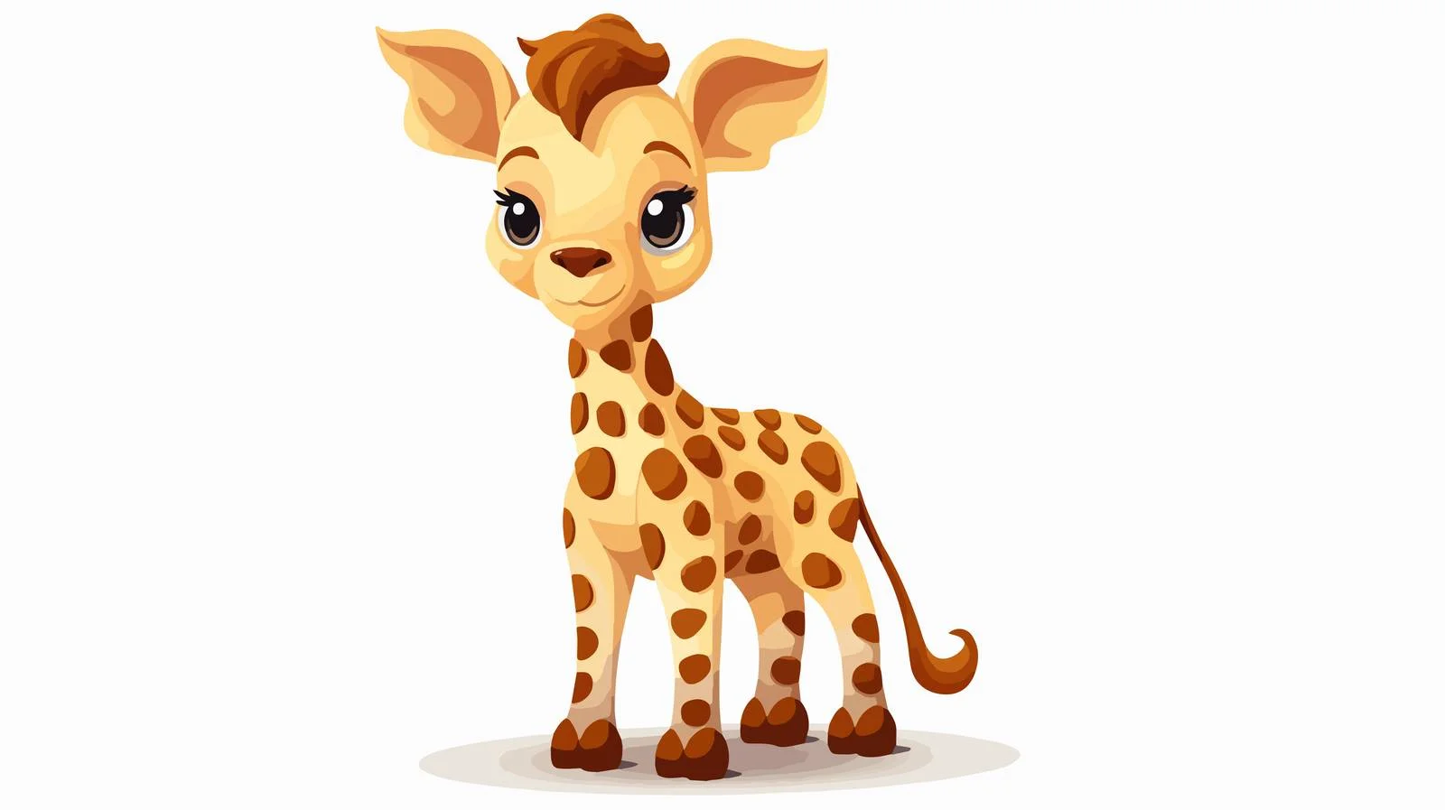Premium Giraffe Animal Doll — free download from Dotvec