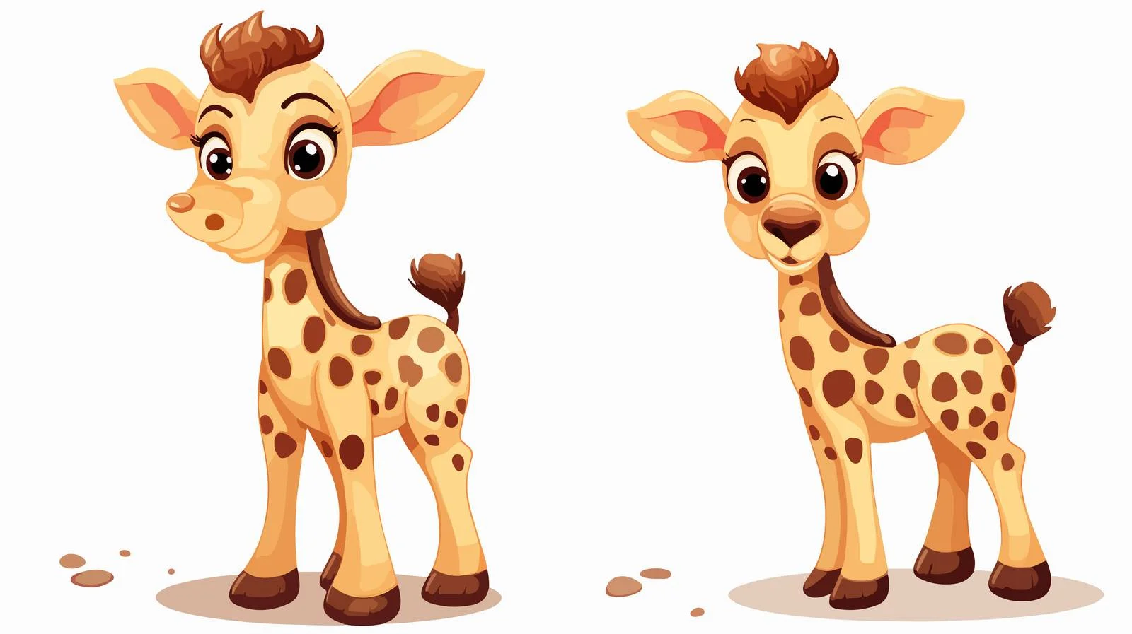 Premium Giraffe Animal Doll — free download from Dotvec