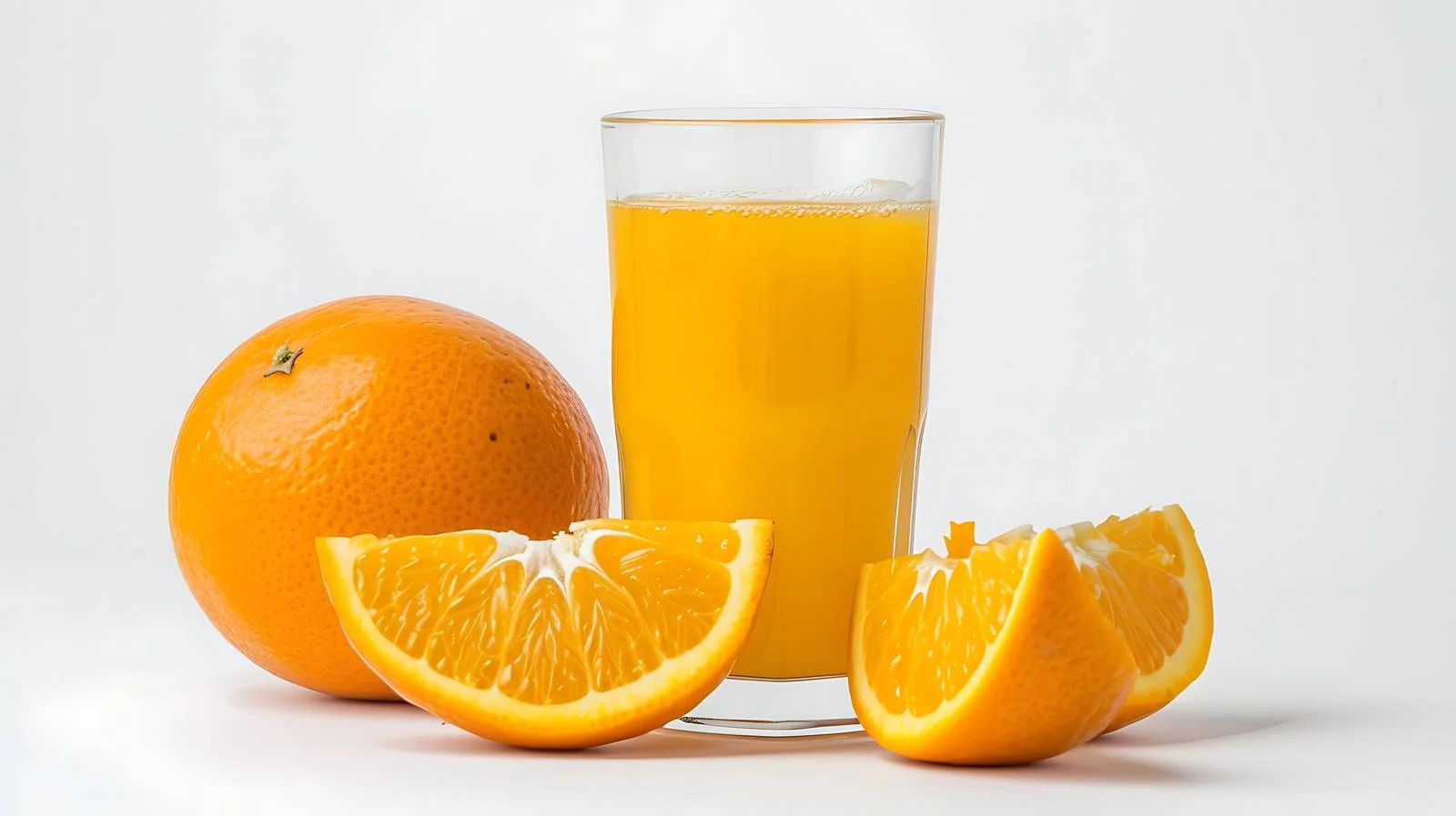 Fresh Orange Juice and Fruit Display — free download from Dotvec