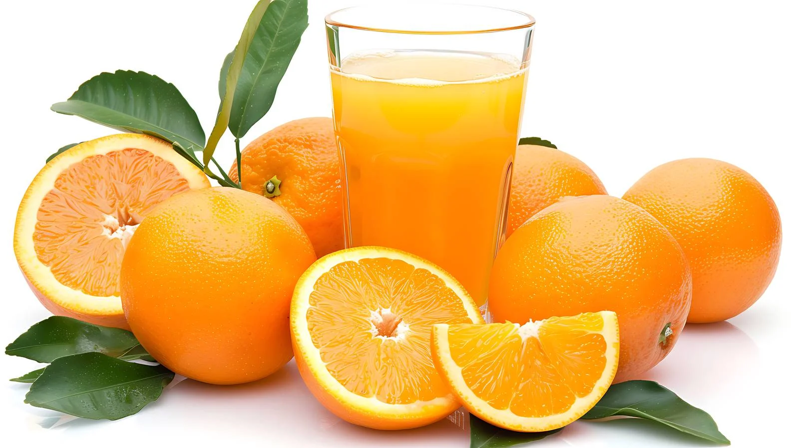 Vibrant Orange Juice and Fruits Outdoors — free download from Dotvec