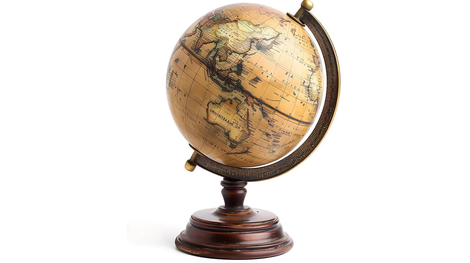 Vintage Globe Sphere for World Travel — free download from Dotvec
