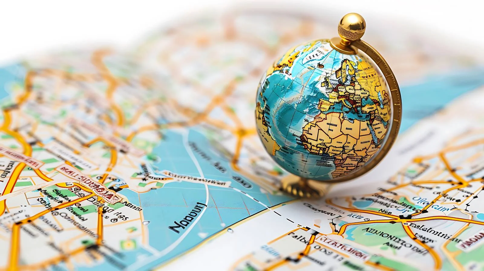 Global City Route Map — free download from Dotvec