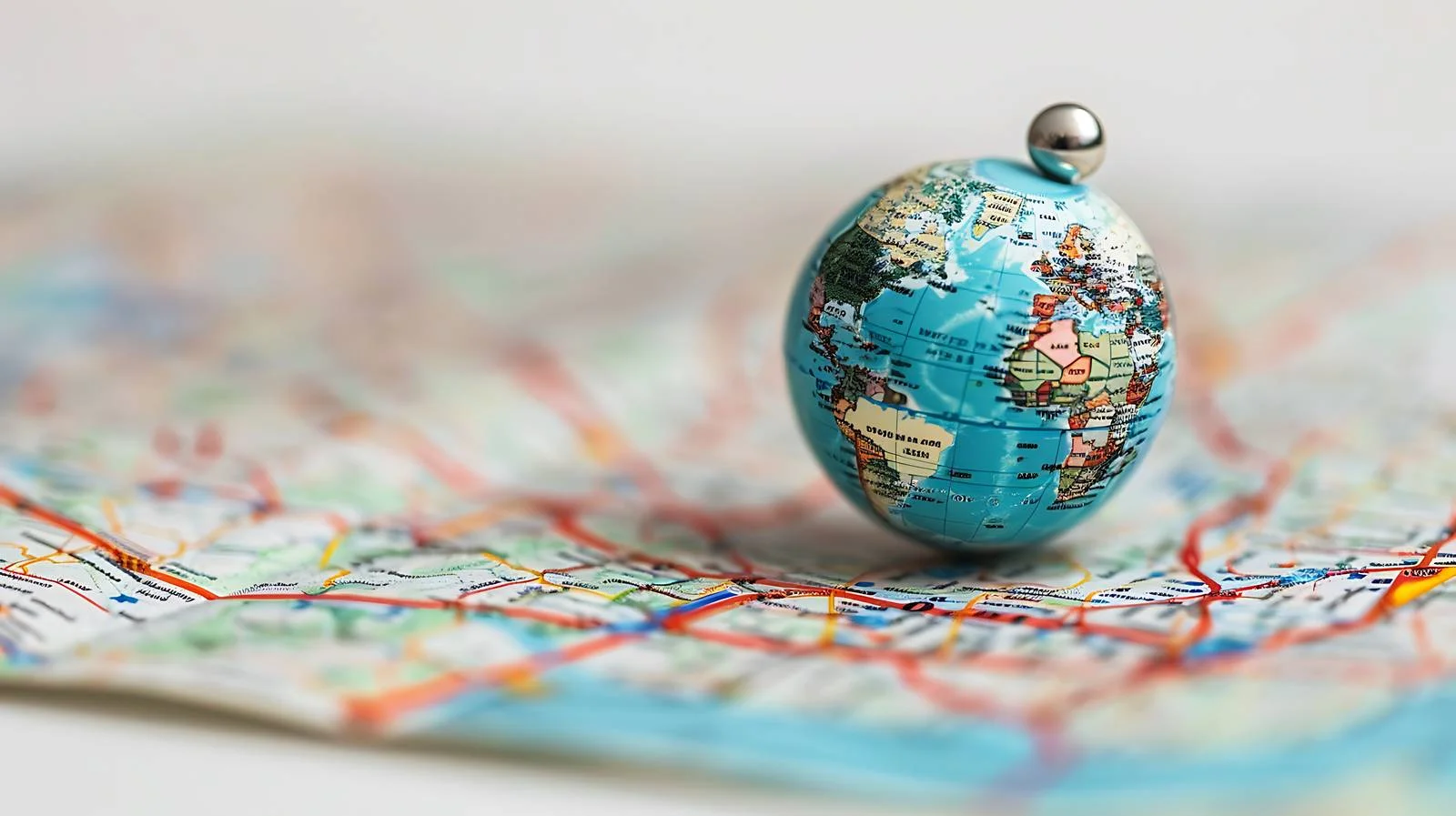 Global City Route Map — free download from Dotvec